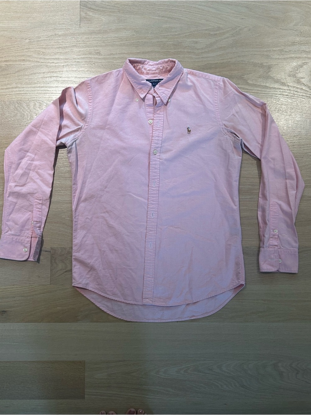 Ralph Lauren Light Pink Oxford Button-Down Shirt - Men